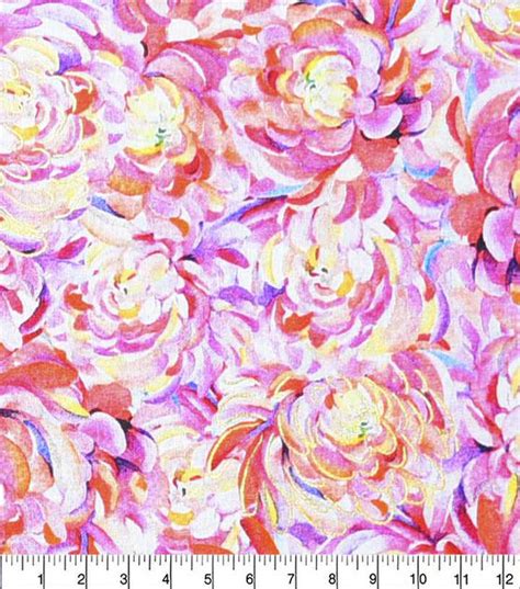 pink cotton with metallic print fabric|All Over Blooms Pink Premium Print Metallic Cotton .